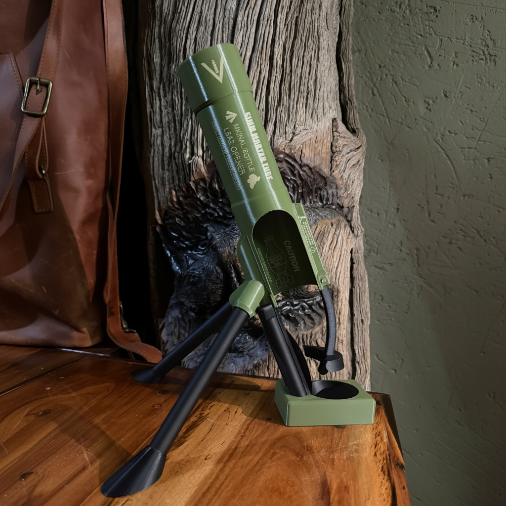Green Cap Mortar Rustic