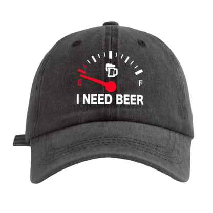 " I NEED BEER " Vintage Cap