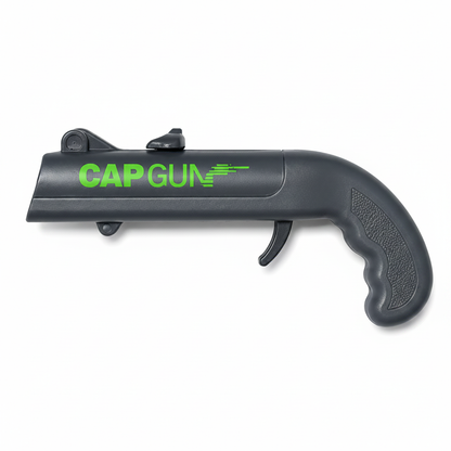 Dark Grey Cap Gun White BG